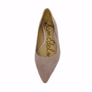 Sam Edelman Flats Blush Pink Suede Pointy Toe